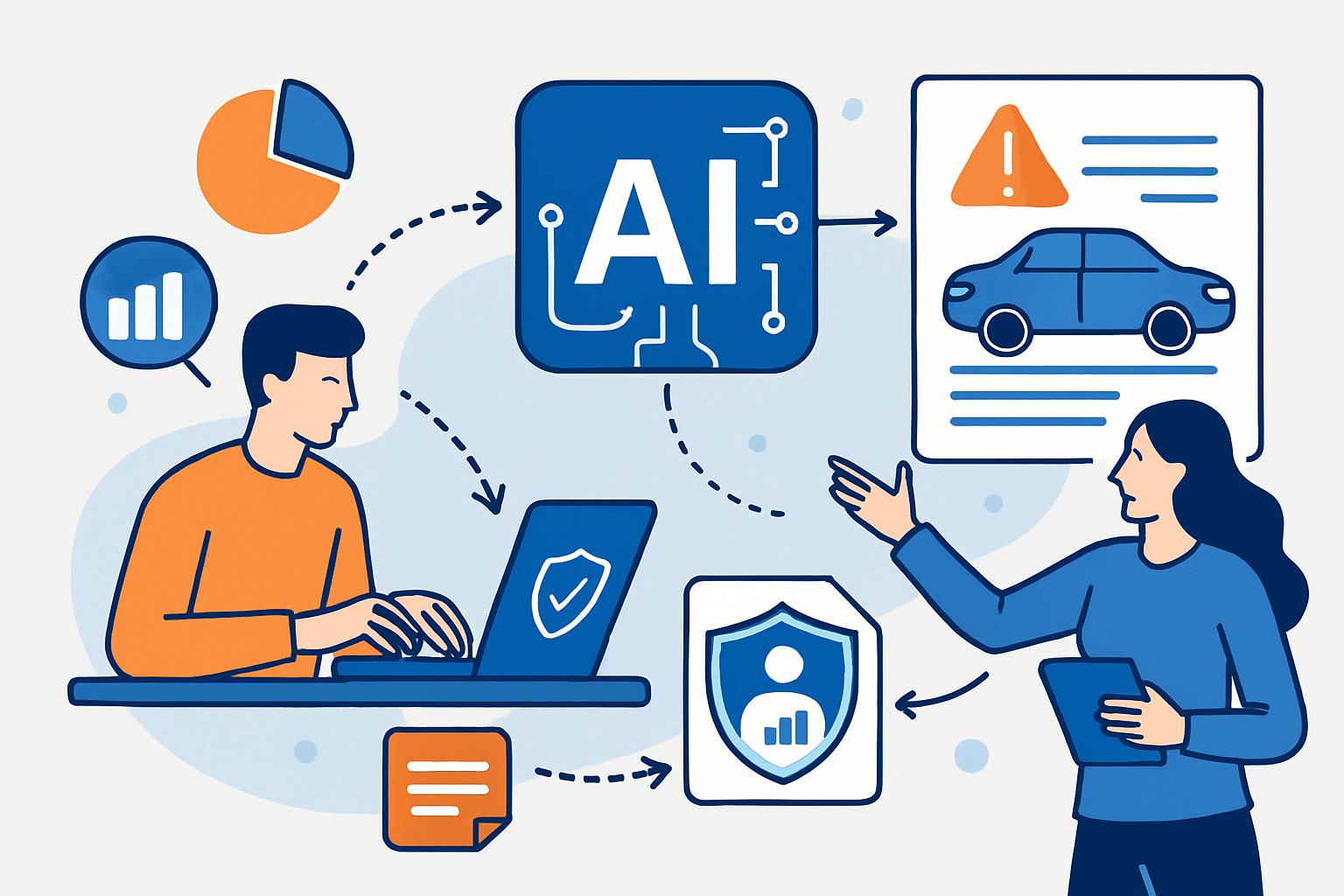 AI e automazione nella gestione delle assicurazioni