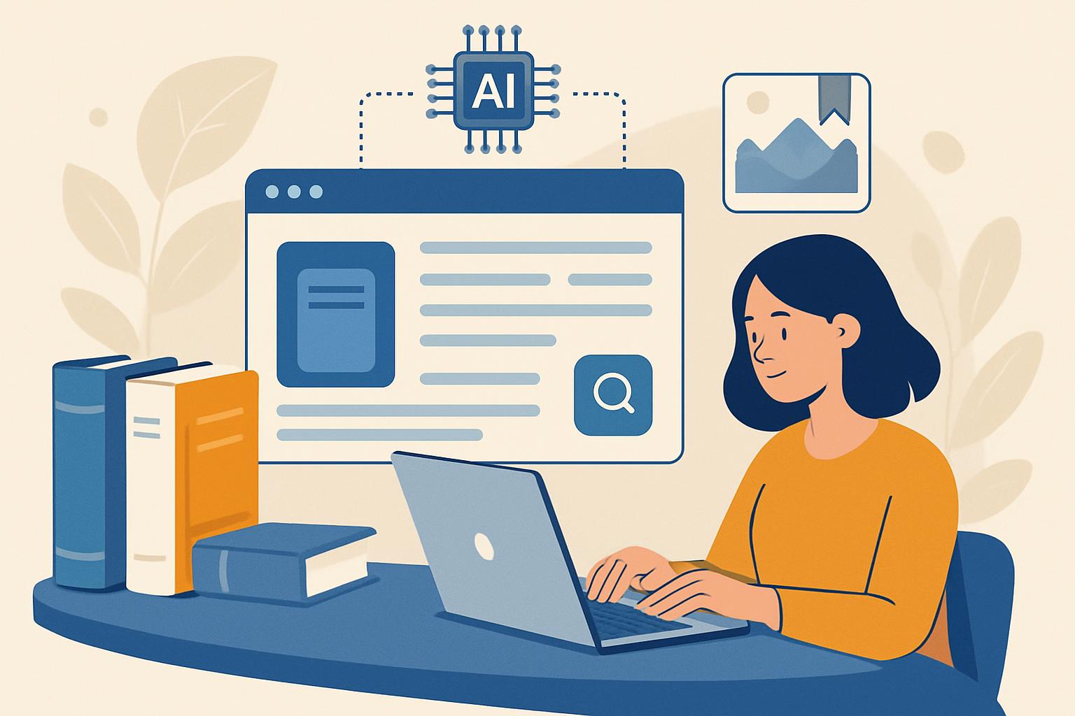 AI e automazione nella gestione delle biblioteche digitali