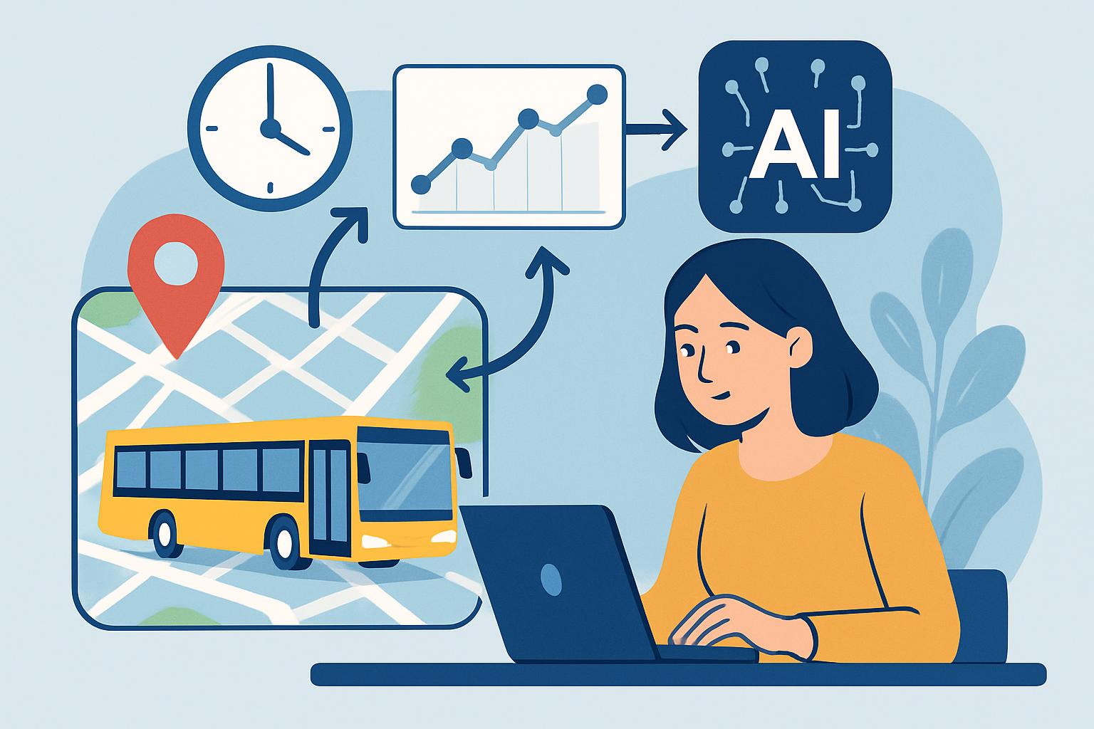AI per la gestione intelligente dei trasporti pubblici
