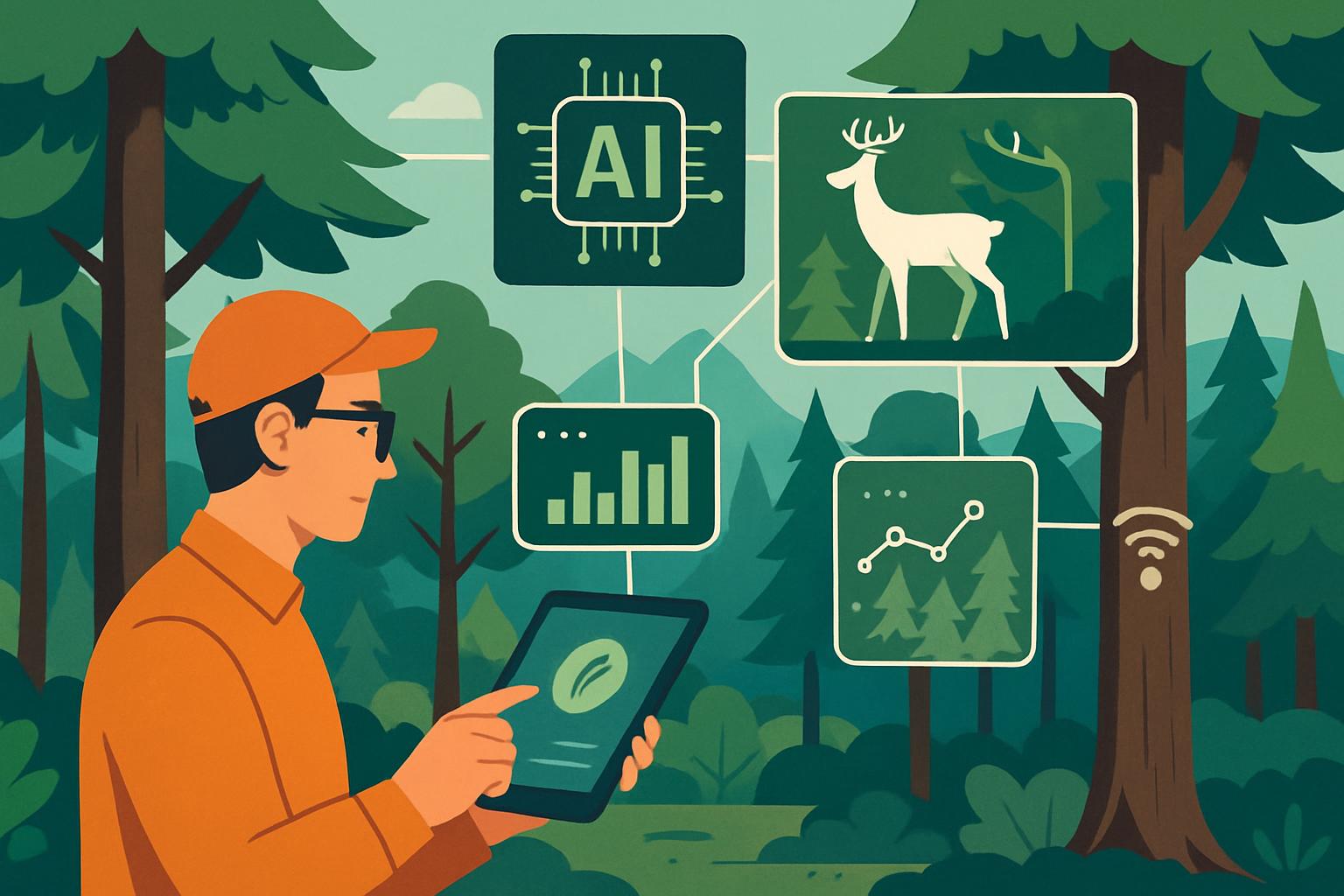 AI per la gestione intelligente delle risorse forestali
