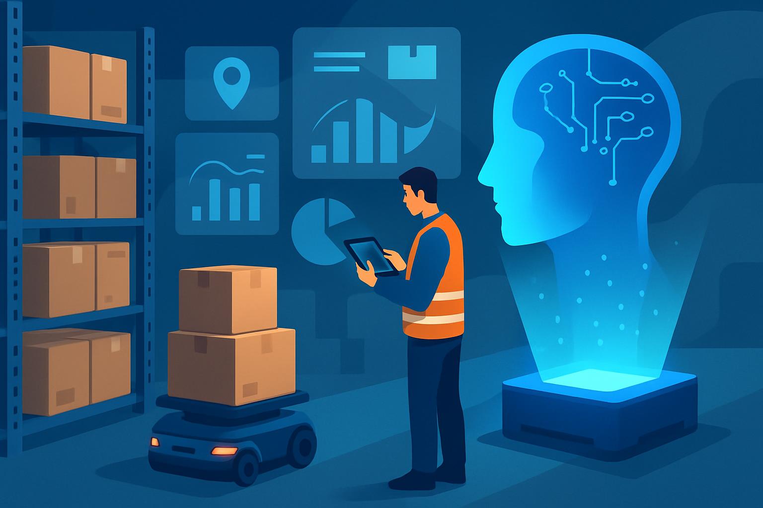 AI per la gestione intelligente delle scorte e magazzini