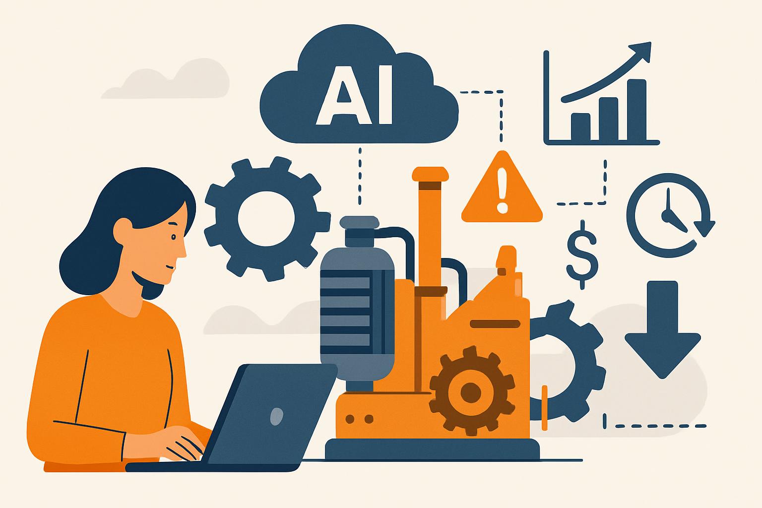 AI per la gestione predittiva della manutenzione industriale