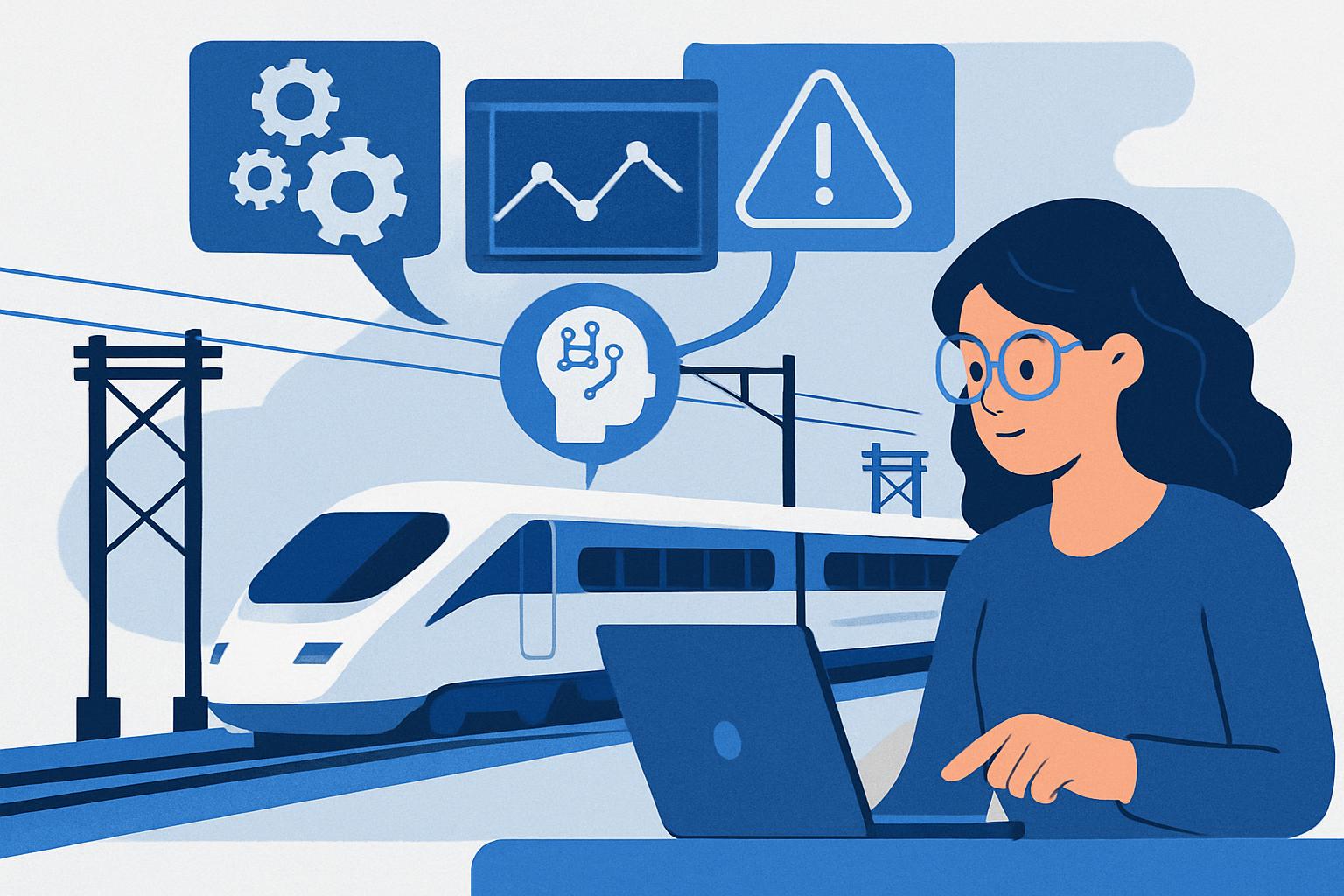 AI per la manutenzione predittiva nei sistemi ferroviari