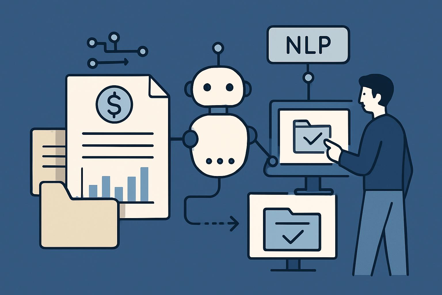 Automazione della gestione documentale fiscale con NLP e RPA