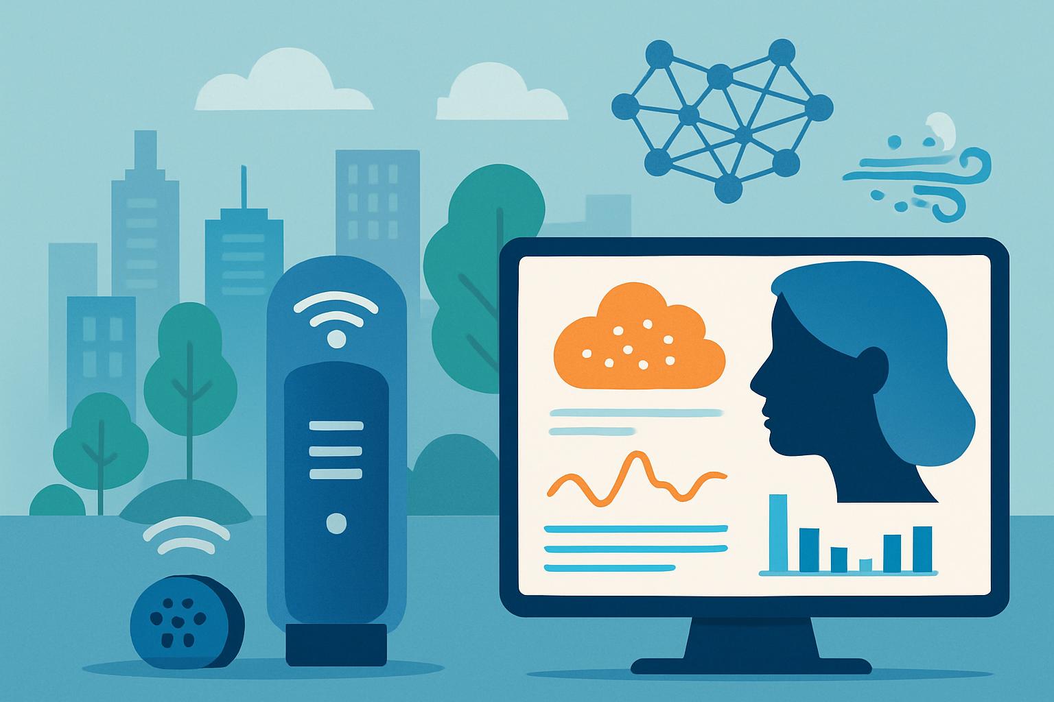 Monitoraggio della qualità dell’aria urbana tramite reti neurali e IoT