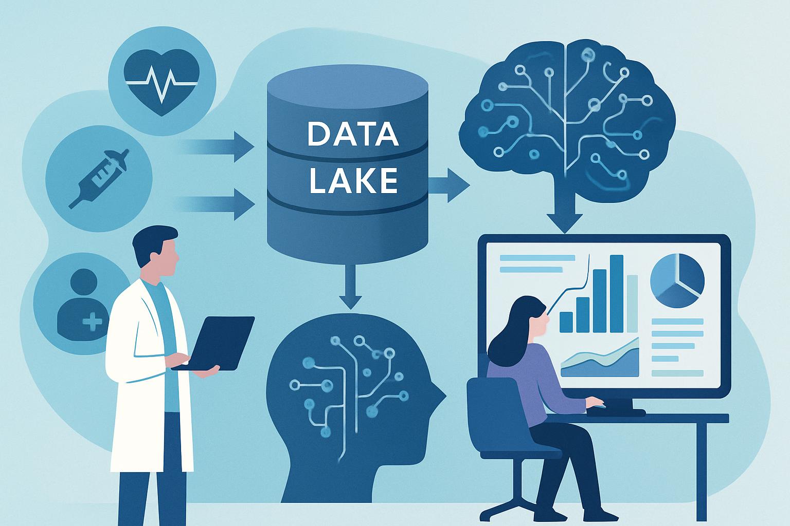Ottimizzare la gestione dei dati sanitari con tecniche di data lake e AI