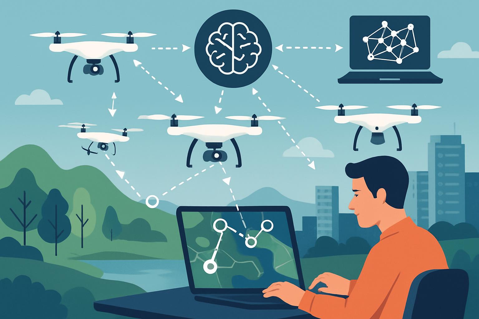 Ottimizzare la gestione delle flotte di droni per il monitoraggio ambientale
