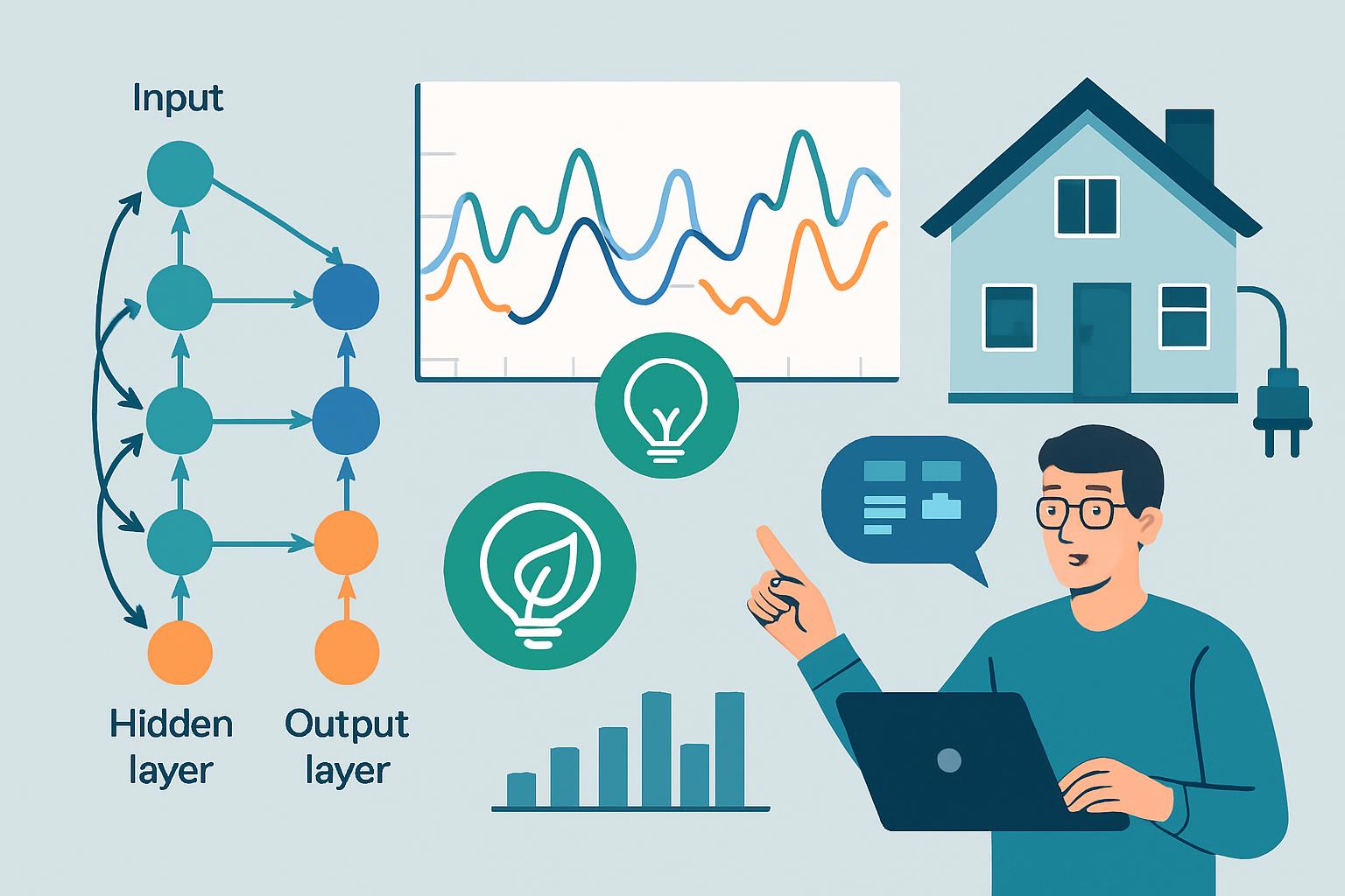 Reti neurali ricorrenti per la previsione della domanda energetica residenziale