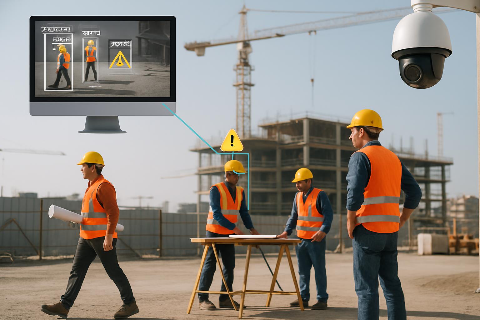 Soluzioni di computer vision per la sicurezza nei cantieri