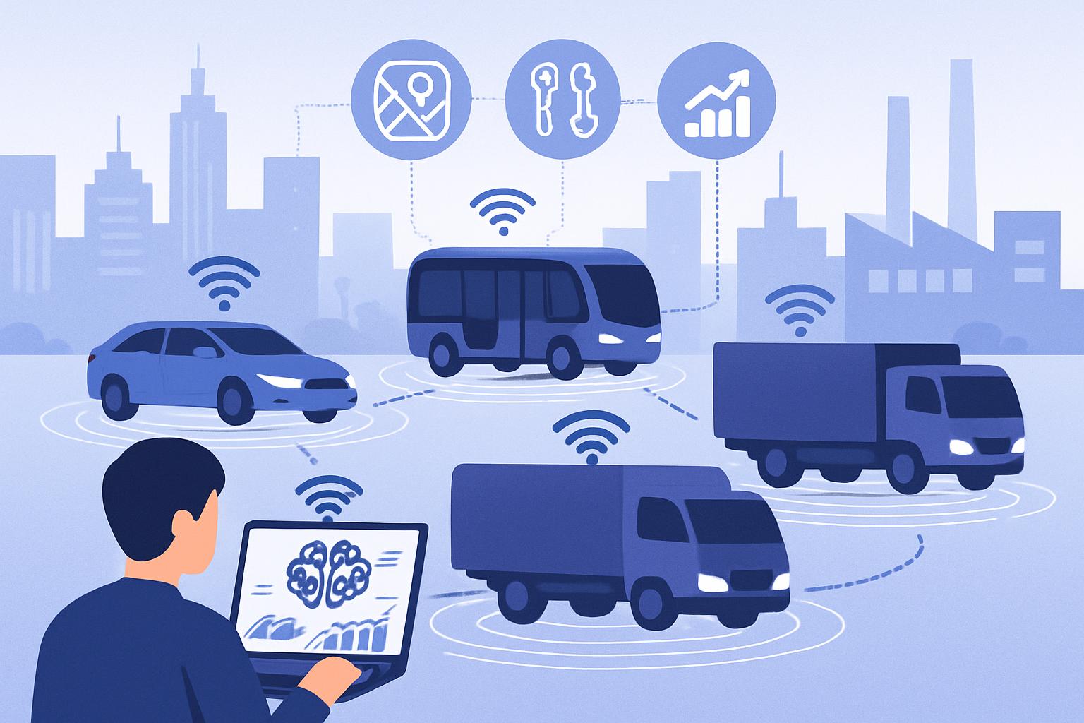 Soluzioni di intelligenza artificiale per la gestione delle flotte di veicoli autonomi