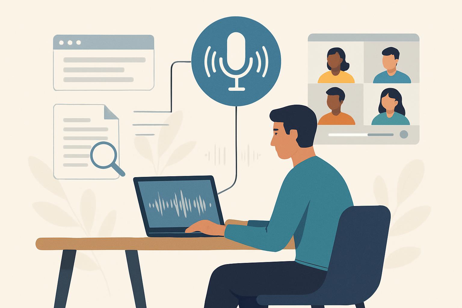 Soluzioni di speech recognition per la trascrizione automatica di riunioni aziendali